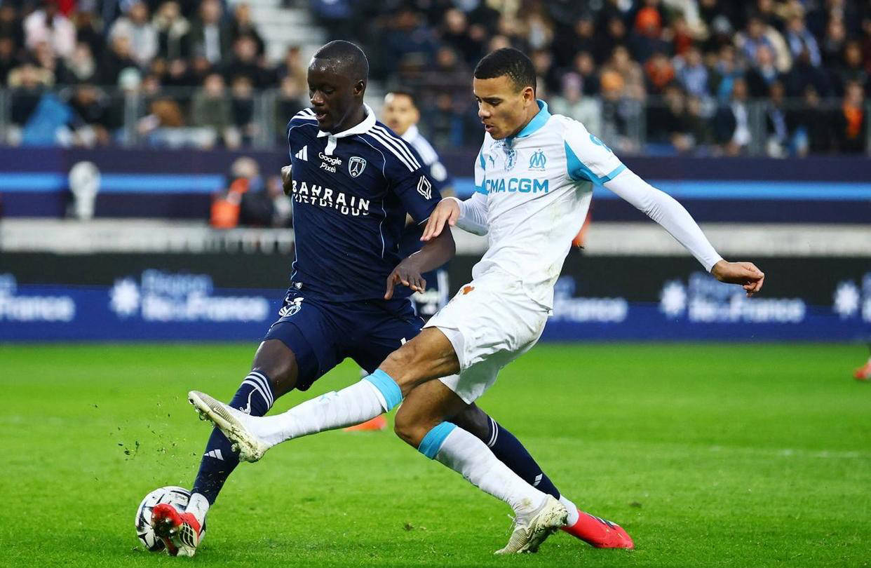 法甲第三马赛主场3-0力克雷恩，率先晋级法国杯八强